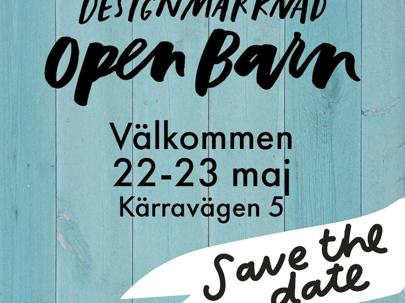 Designmarknad Open Barn
