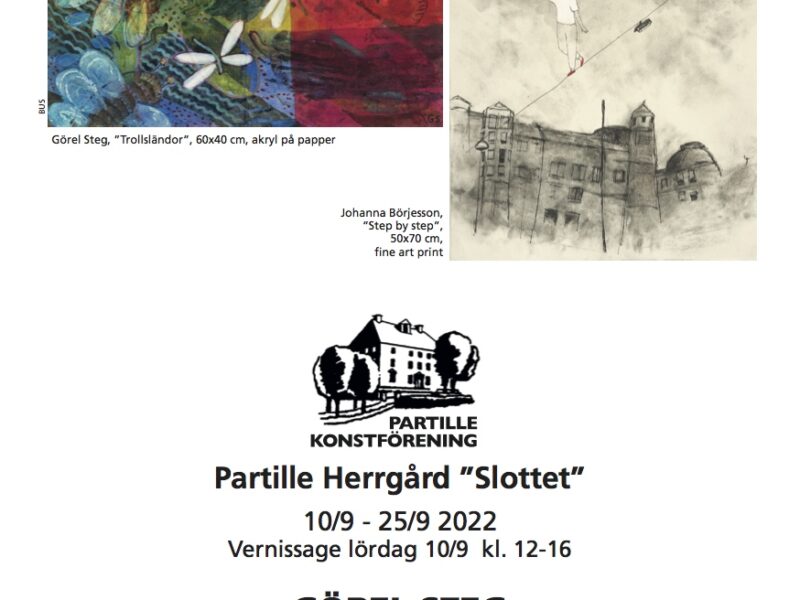 Utställning Partille Slott och Herrgård
