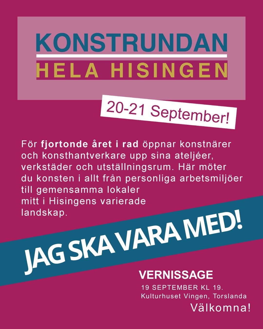 Konstrundan Hela Hisingen